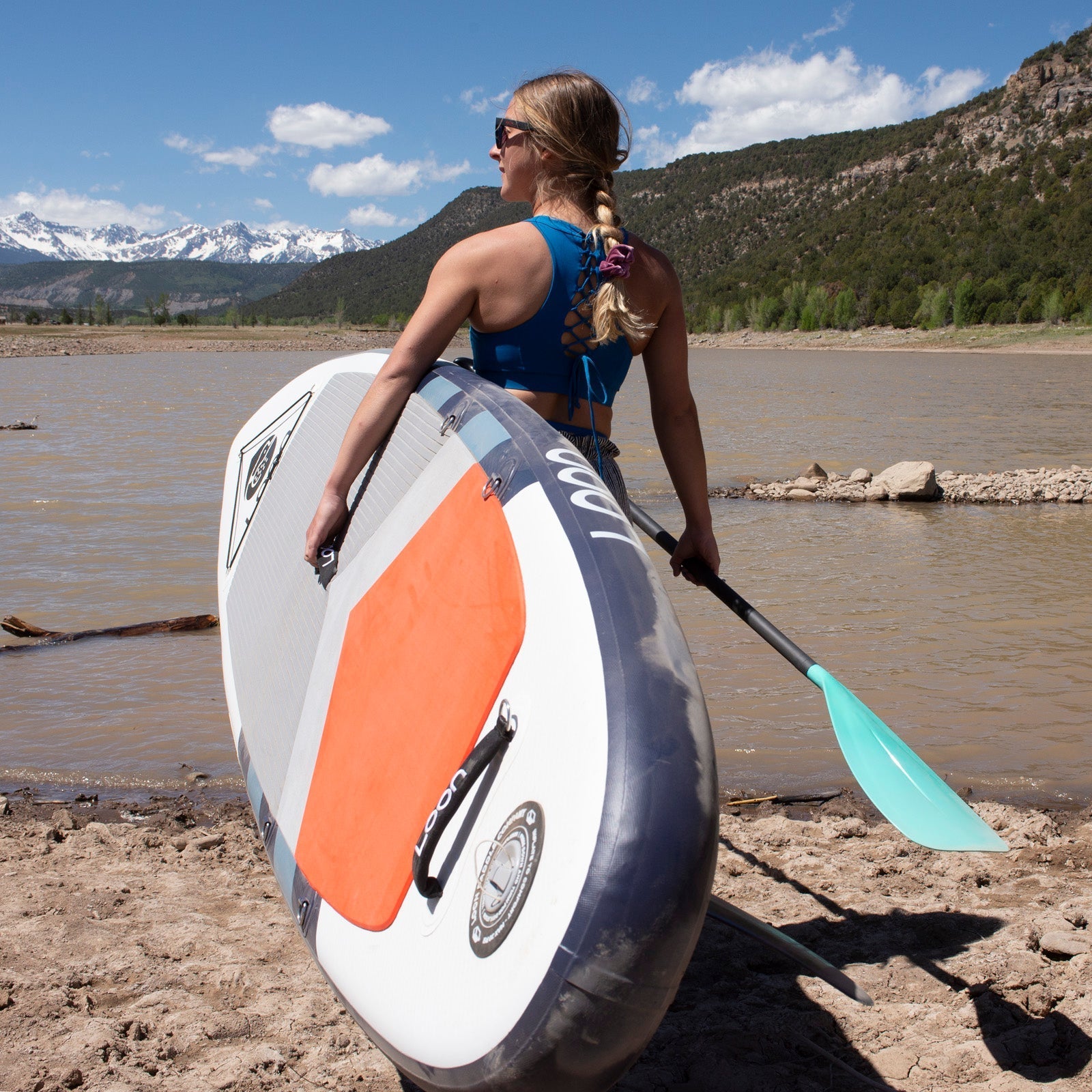 Complete SUP Package: All-Around 10'8" Inflatable Paddle Board + Paddle