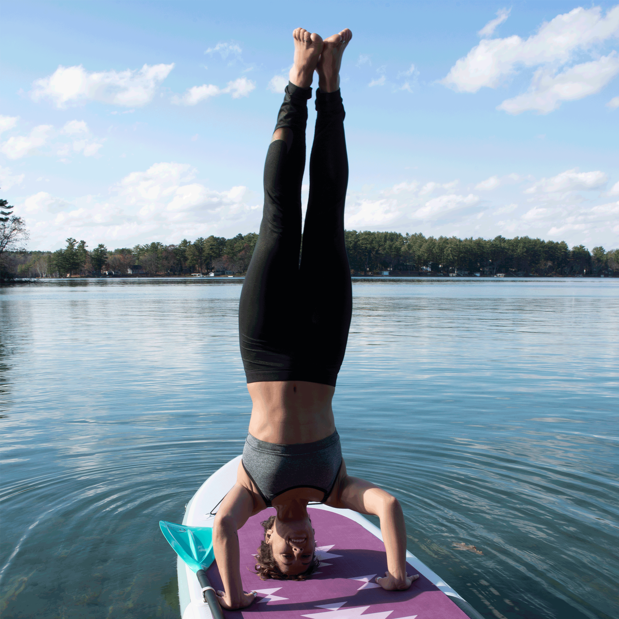 Two Board Complete SUP Package: Yoga 10'8" Inflatable Paddle Boards + Paddles