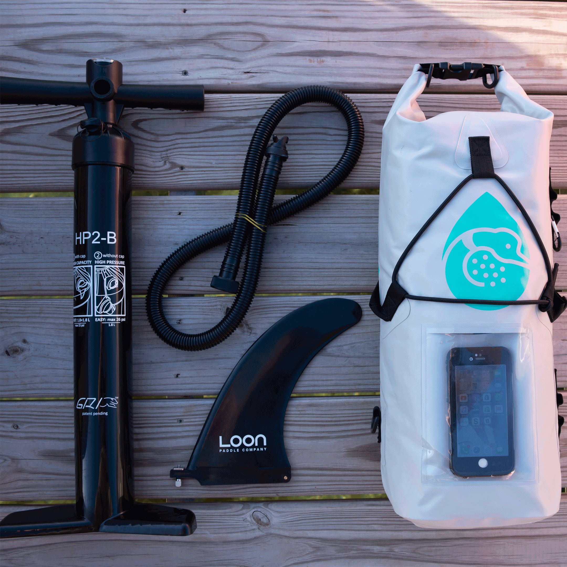 Two Board Complete SUP Package: Yoga 10'8" Inflatable Paddle Boards + Paddles