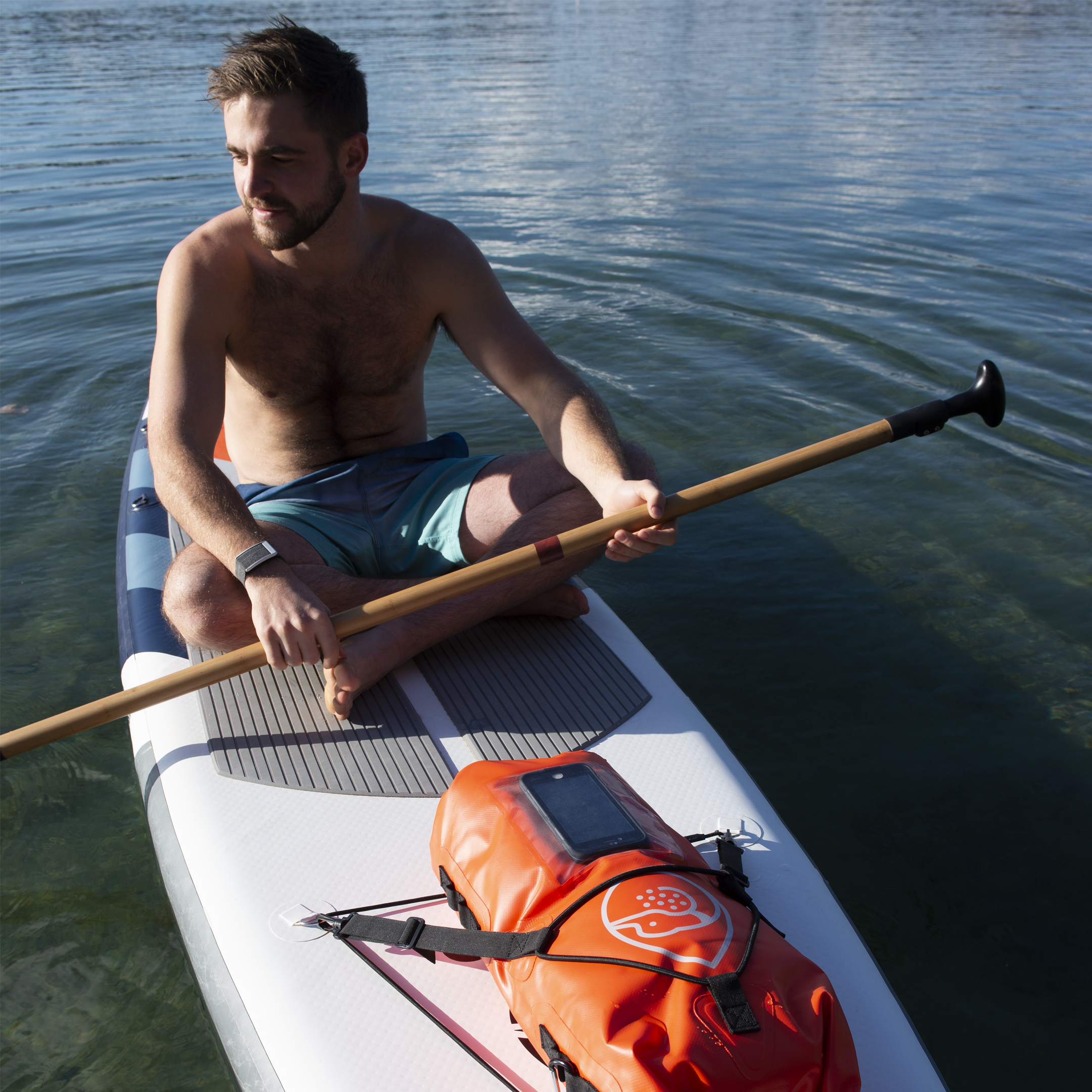 Two Board Complete SUP Package: Touring 12'6" Inflatable Paddle Boards + Paddles