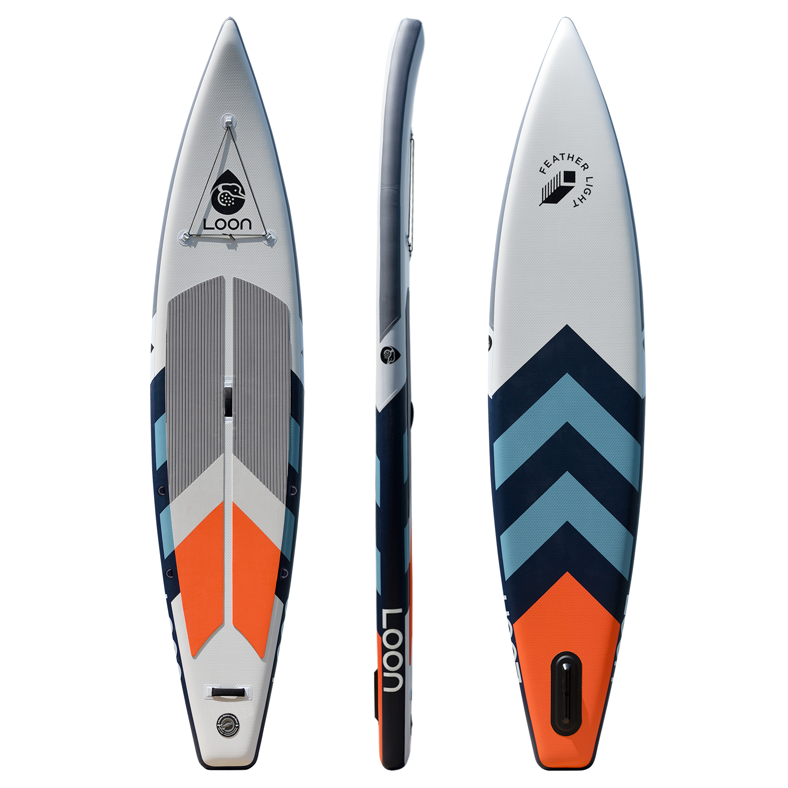 Two Board Complete SUP Package: Touring 12'6" Inflatable Paddle Boards + Paddles