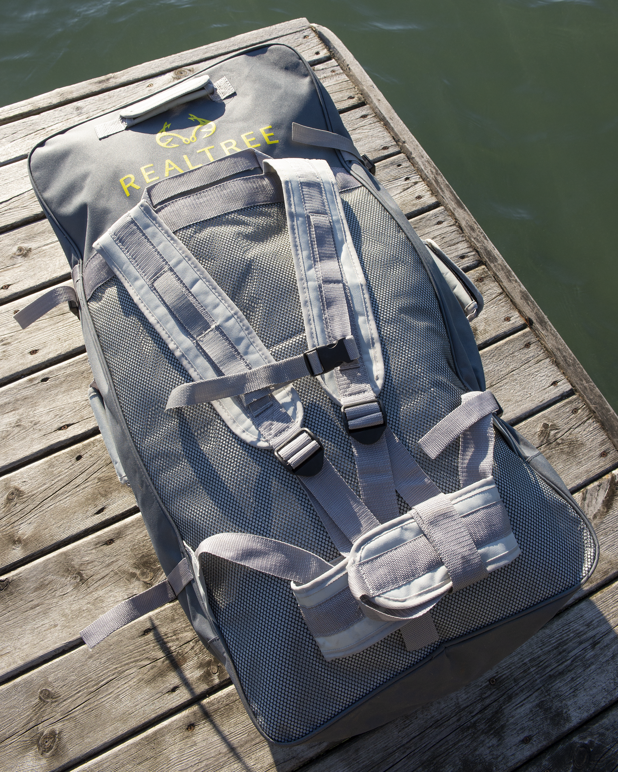 Realtree™ Fishing Hi-Viz Feather Light 10'8" Inflatable Paddle Board and Paddle Package