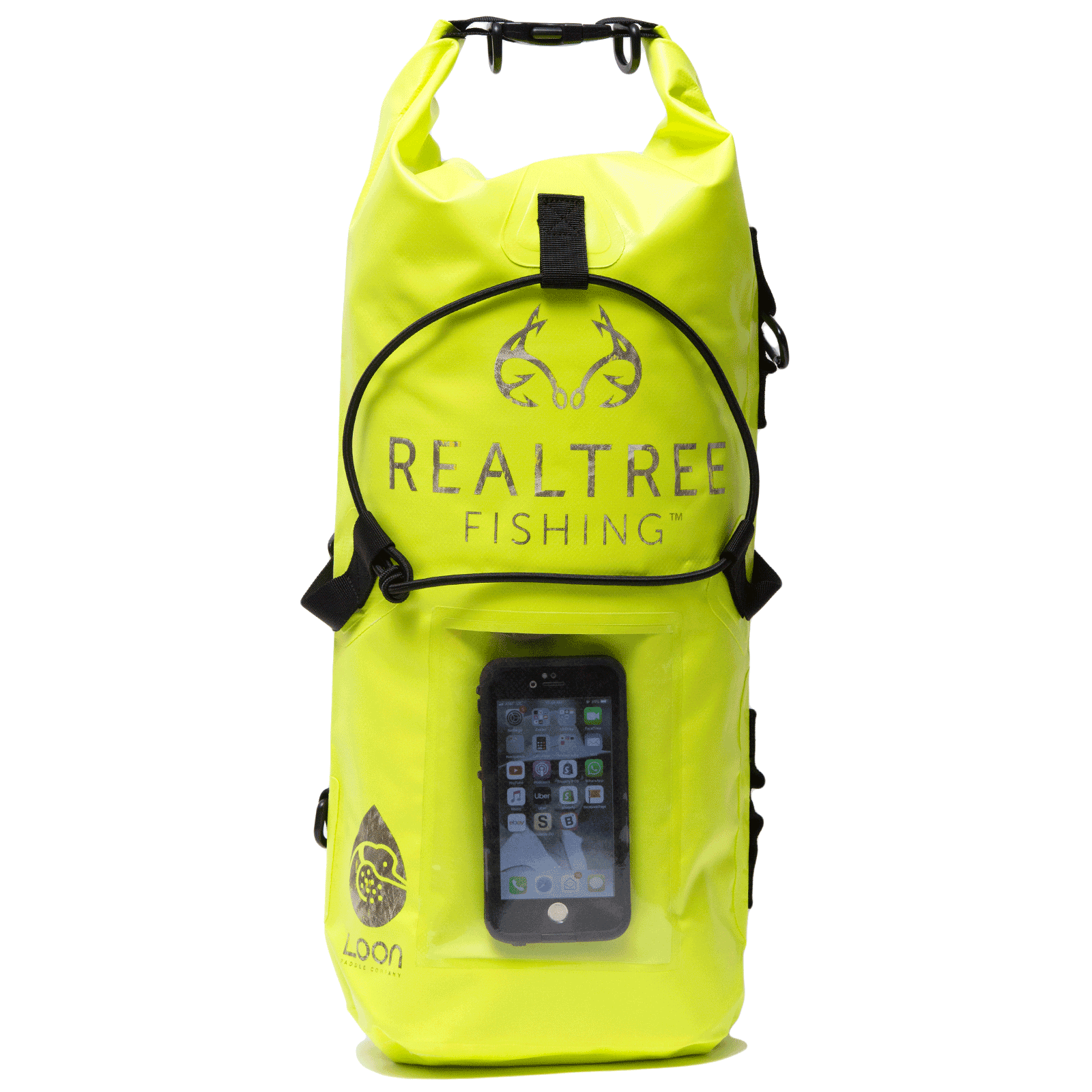 Realtree HiVis Camo 15 Ltr. Dry Bag Loon Paddle Company