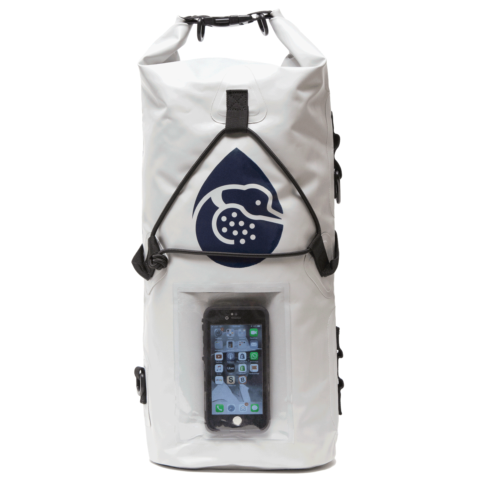 Loon Light Grey 15 Ltr. Dry Bag