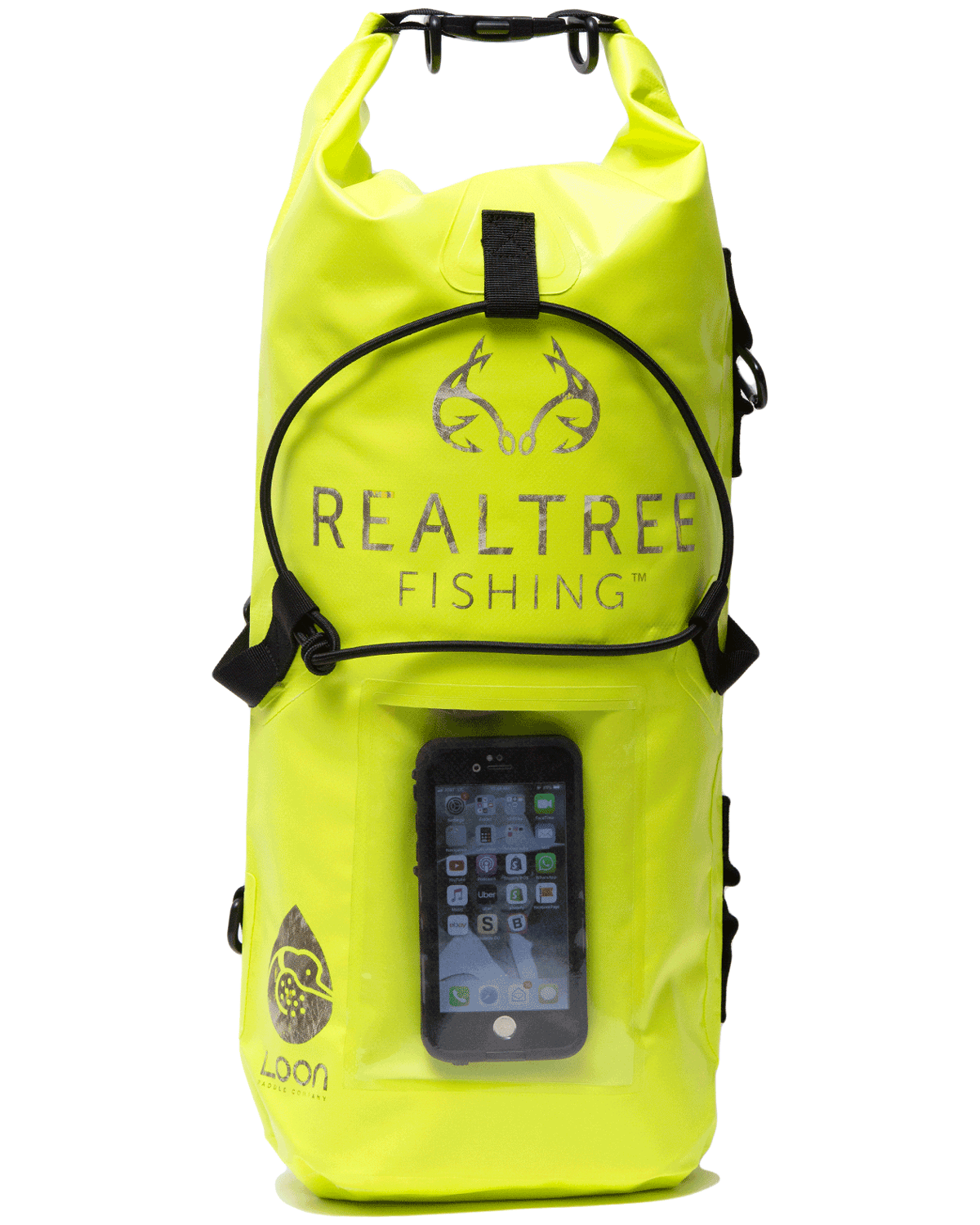 Realtree™ Fishing Hi-Viz Feather Light 10'8" Inflatable Paddle Board and Paddle Package