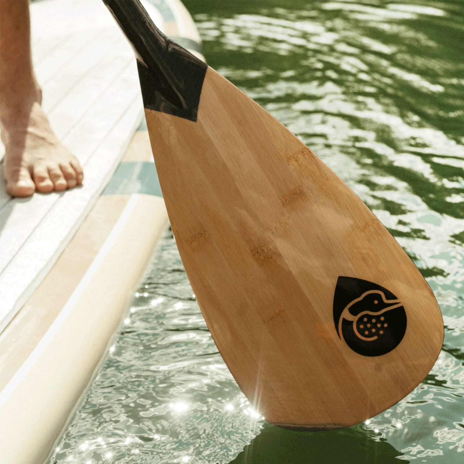 LP-03 Carbon & Bamboo Loon Paddle