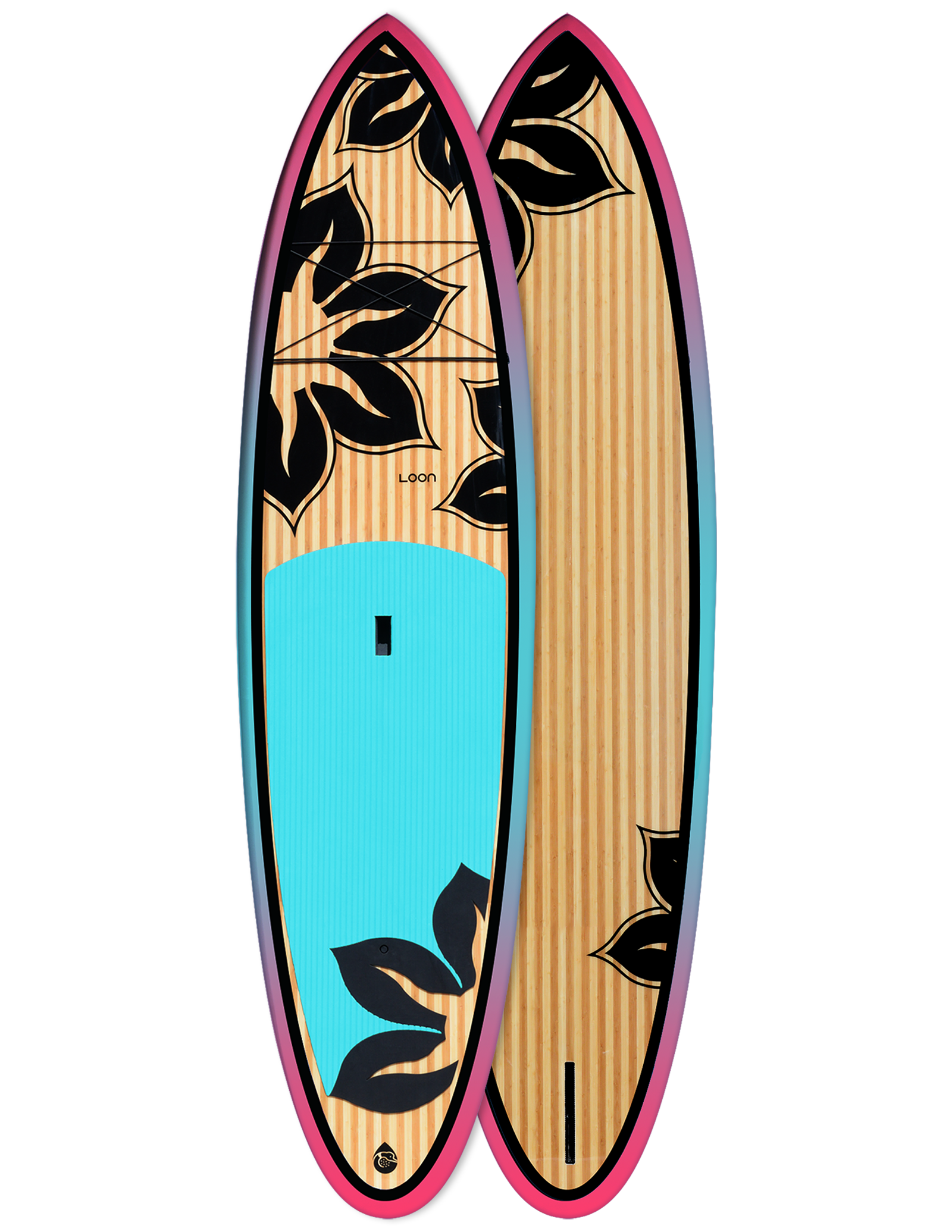 Lotus Limited Coral & Aqua All-Around Paddle Board