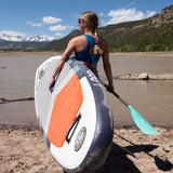 Complete SUP Package: All-Around 10'8" Inflatable Paddle Board + Paddle