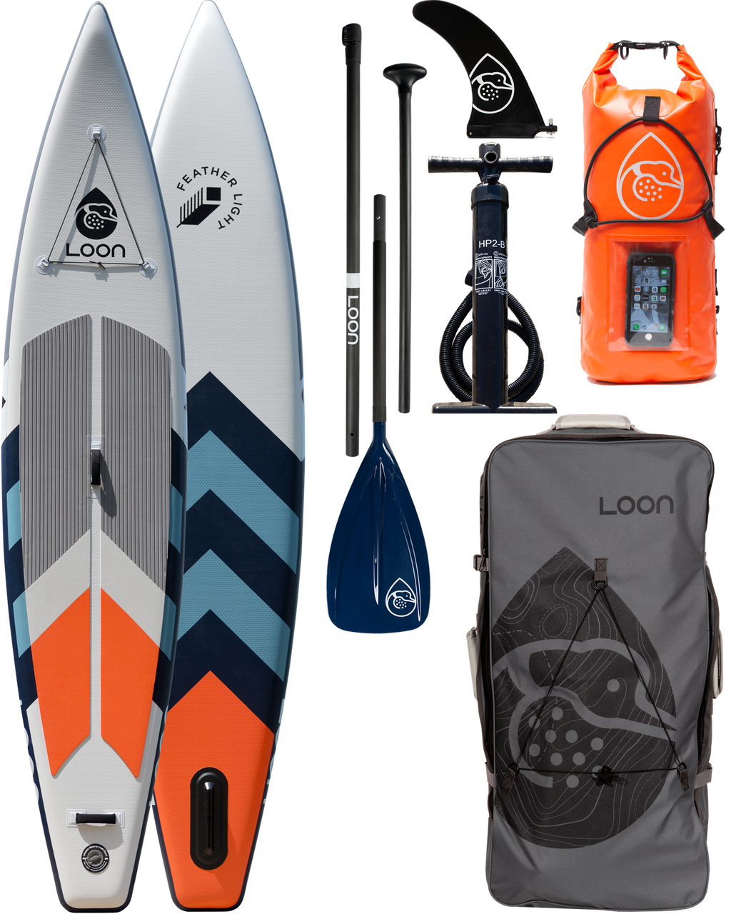 Complete SUP Package: Touring Paddle Inflatable Paddle – Company Board + Paddle 12\'6\