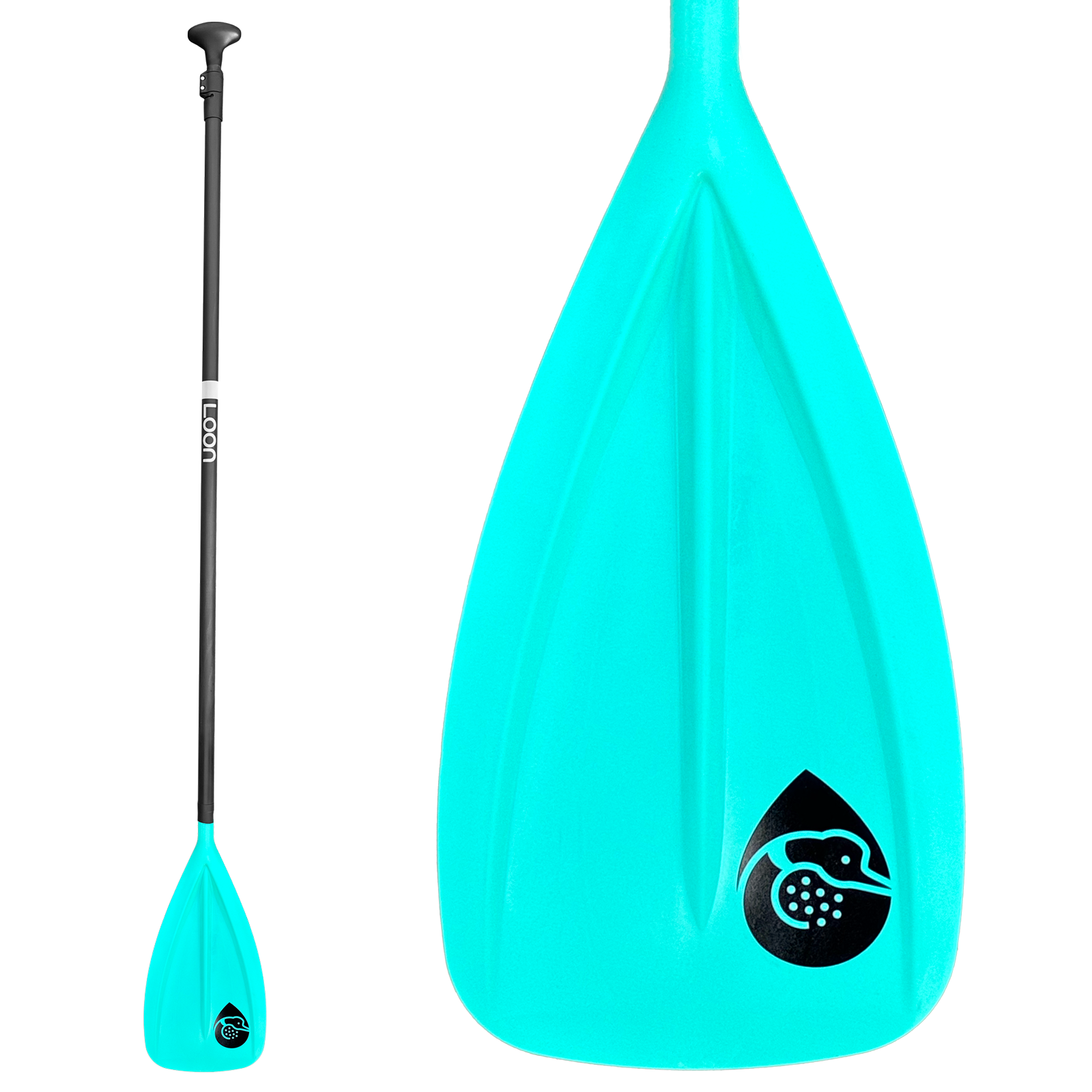 LP-01 High-Impact Adjustable SUP Paddle - Caribbean Blue