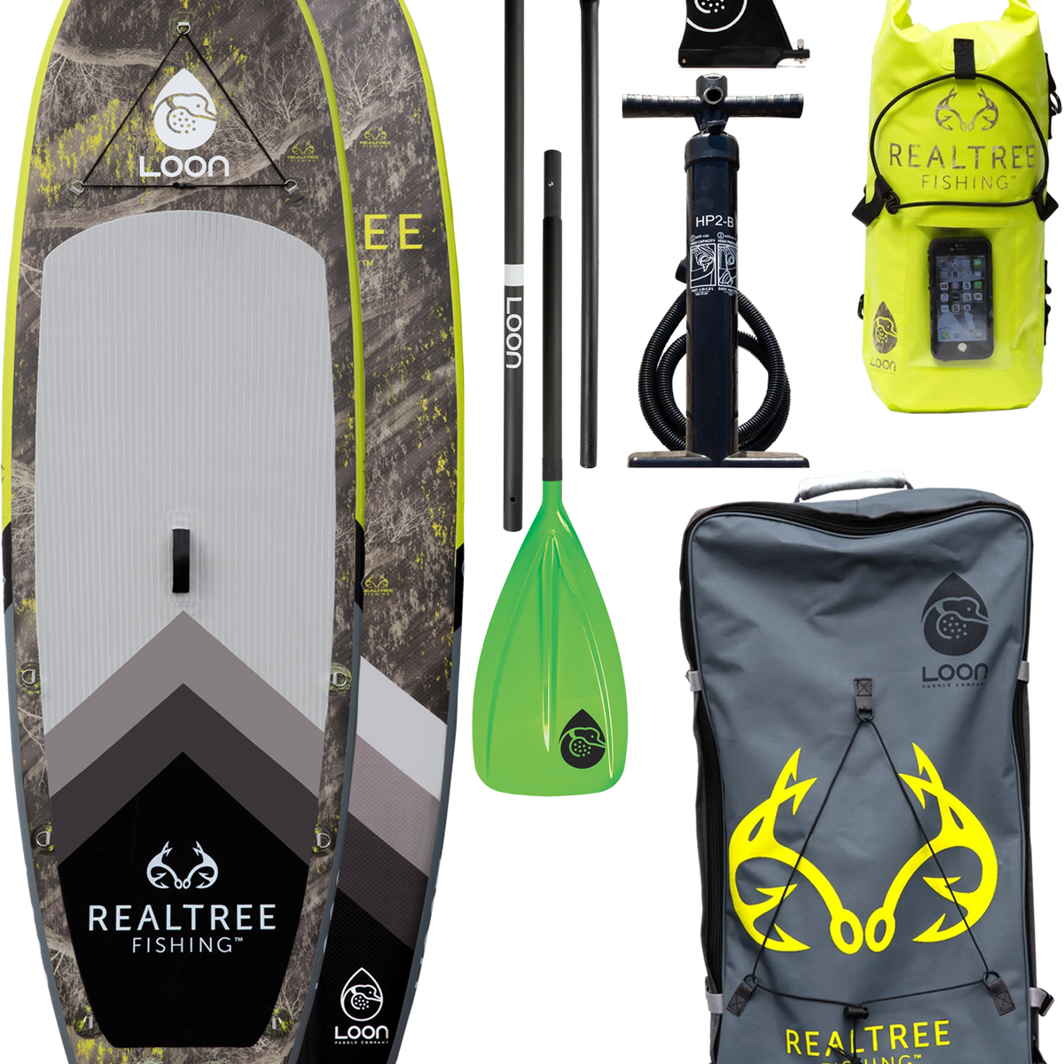 Official Realtree™ Inflatable Paddle Board | 10'8