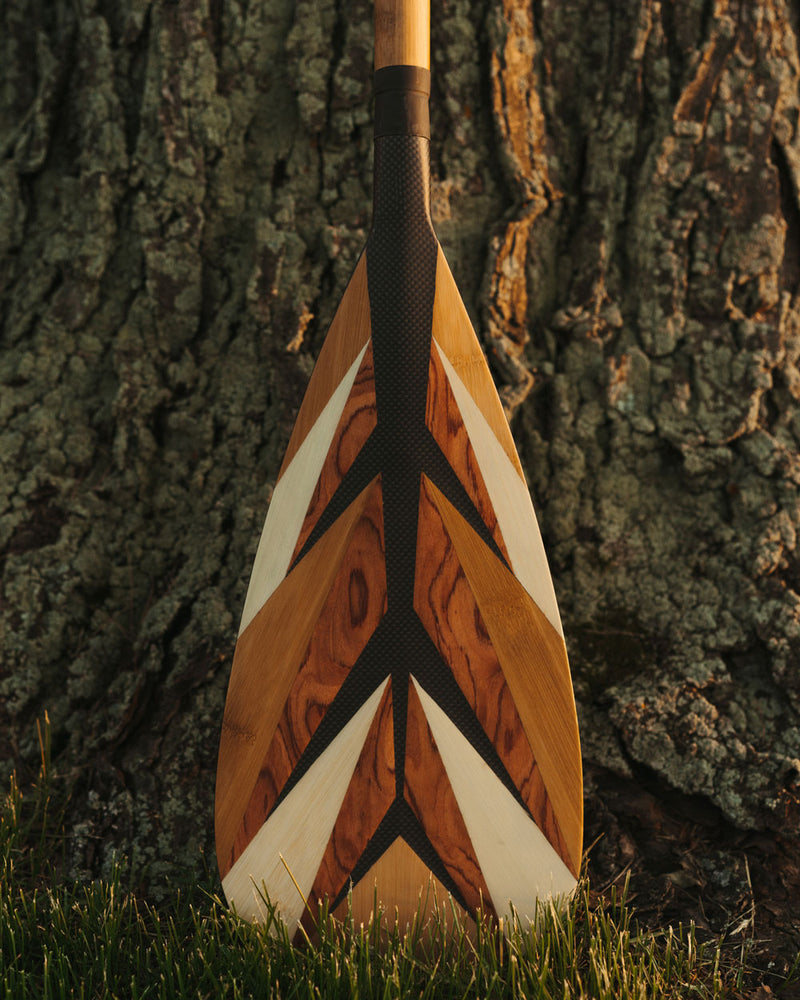 LP-03 Carbon & Bamboo Feather Paddle