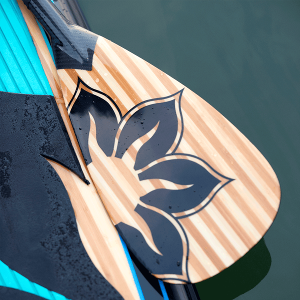 LP-03 Carbon & Bamboo Lotus Paddle