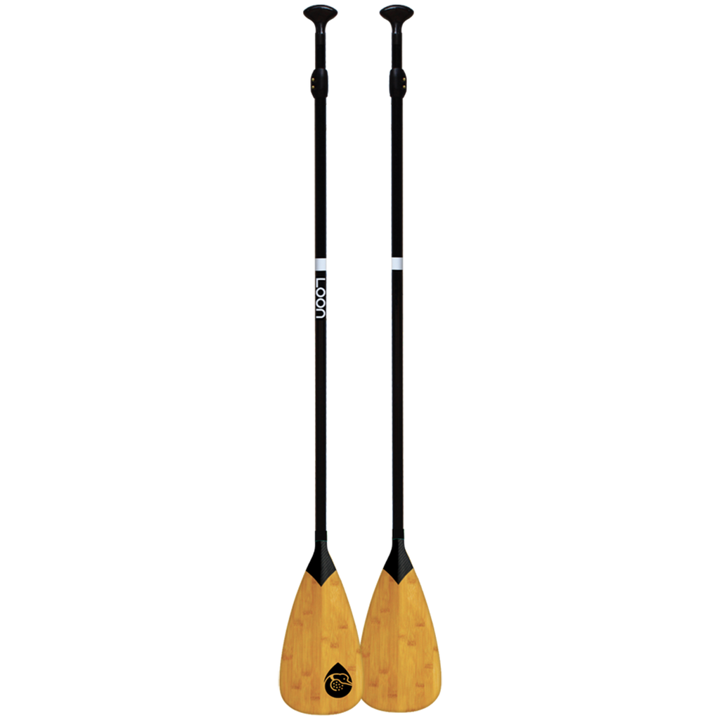 Carbon Fiber and Bamboo LP-03 Stand Up Paddle Board Paddle