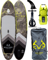 Realtree™ Fishing Hi-Viz Feather Light 10'8" Inflatable Paddle Board